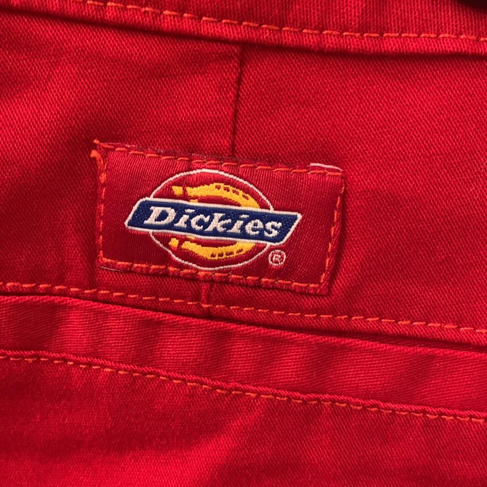Dickies Girl Juniors' Worker Bootcut Pants red - Picture 6 of 9